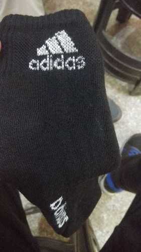 Mens Adidas Black Sports Sock