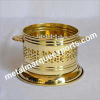 Gold Brass Wine Bottle Holder