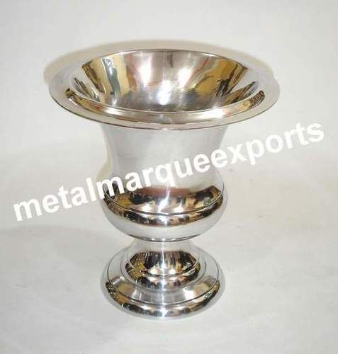 Aluminum Nickel Plated Flower Vase Application: Home Decor