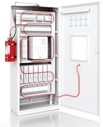 Server Rack Gas Suppression System