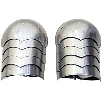 Steel B0855Y39Fq Medieval Armor Shoulder Pauldron Larp Cosplay
