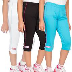 Kids Plain Capri