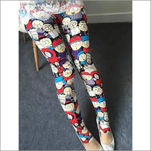 Ladies Cartoon Printed Leggings