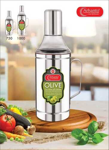 STAINLESS STEEL OLIVE OIL POURERE 1000 ml