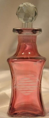 Small Glass Colorful Perfume Bottle