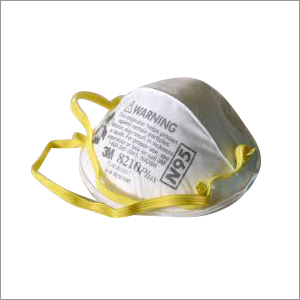 N95 Face Mask - Non Woven Material, Unisex White Design | Medical and Personal Safety Use