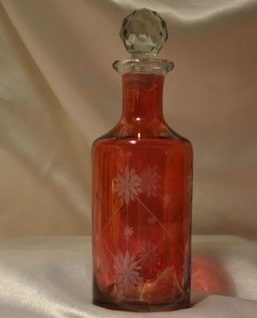 Colorful Glass Perfume Decanter