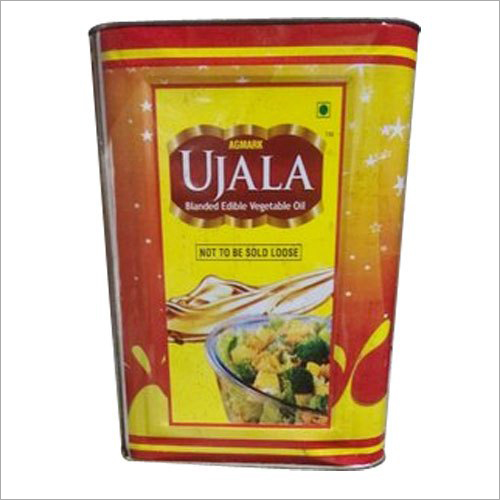 Vegetable Oil Tin Container