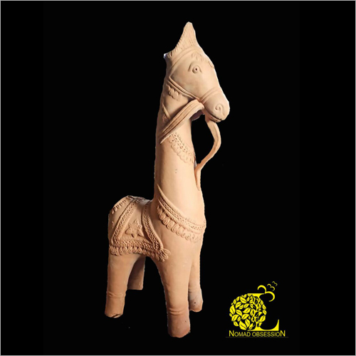 Terracotta Horse Sculpture