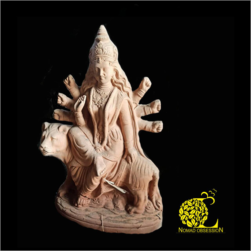Terracotta Goddess Sculpture