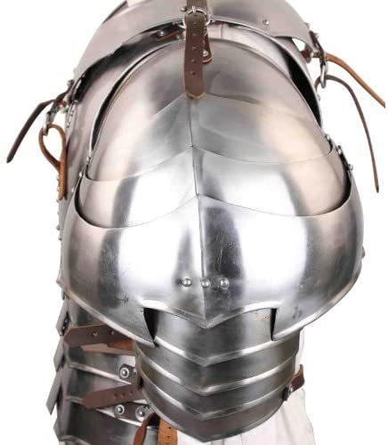 Nautical B00Bco0U1W Medieval 18G Steel Avenger Pauldrons Set