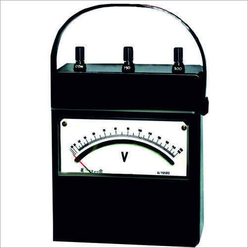 MOVING IRON TYPE AC/DC VOLTMETER