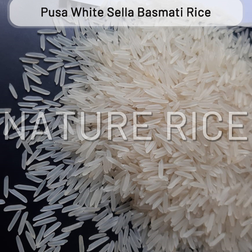 Pusa White Sella Basmati Rice By NATURE RICE