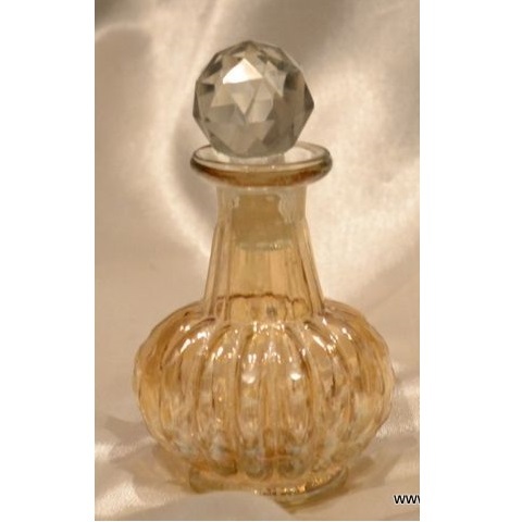 Glass Yellow Bottle And Decanter, Reed Diffuser,Decorative Perfume