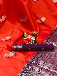 2 TONE LICHI SILK SAREES