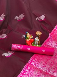 2 TONE LICHI SILK SAREES