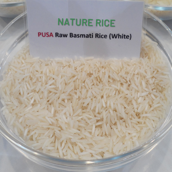 Pusa Raw White Basmati Rice