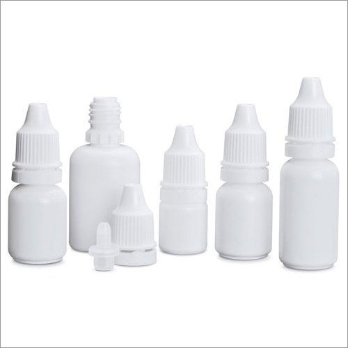 White Plastic Eye Dropper Bottle