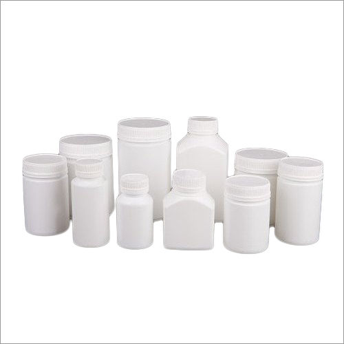 White Hdpe Pharma Bottle