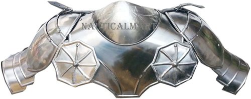 Nautical B01Kod9Ckg  Medieval Gothic Pauldrons Steel Neck Gorget