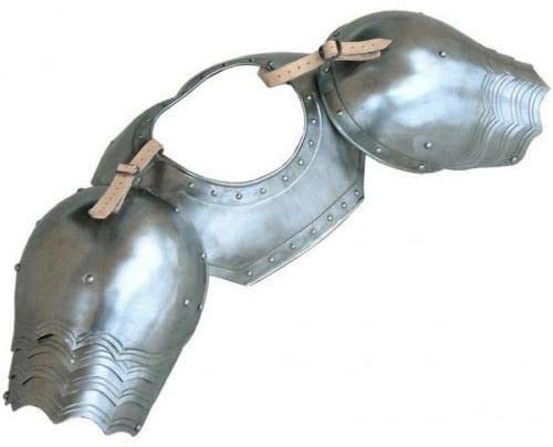 NauticalMart Medieval Larp Fanstasy Steel Gorget Neck Armor