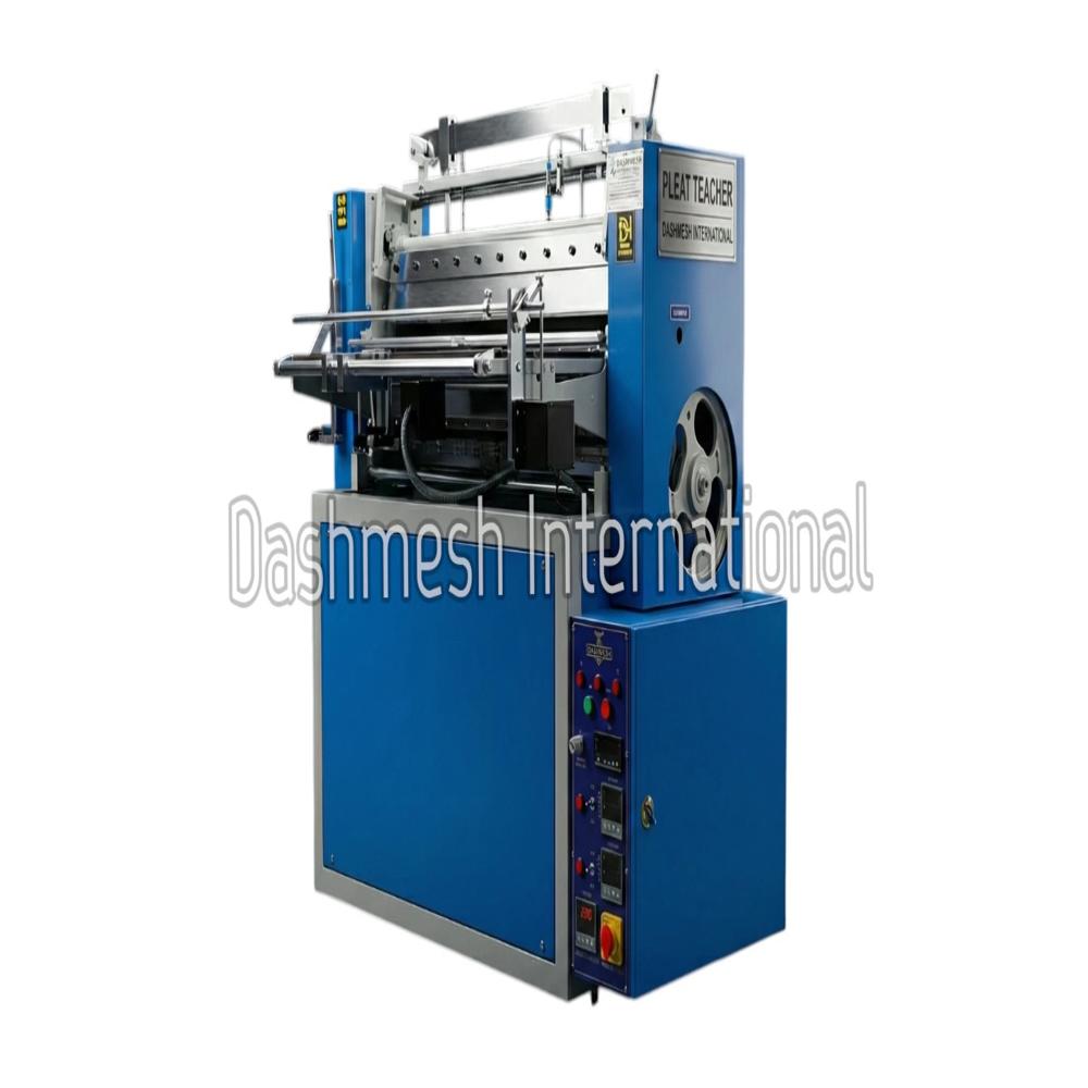 Blade Type Filter Pleating Machine - Color: Blue