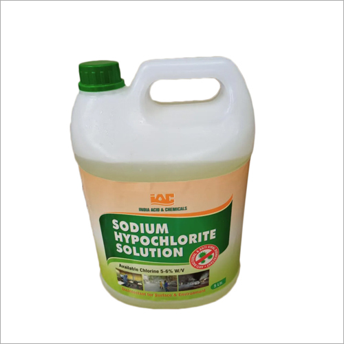 5 Ltr Sodium Hypochlorite Solution