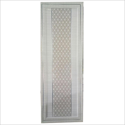 Grey Fiber Bathroom Door