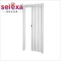 White Pvc Folding Door