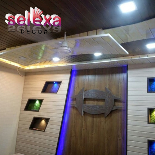 PVC Designer Wall Panel - Customizable Thickness as per Requirement | Waterproof Variegated Designs & Patterns for Versatile Interior Ideas