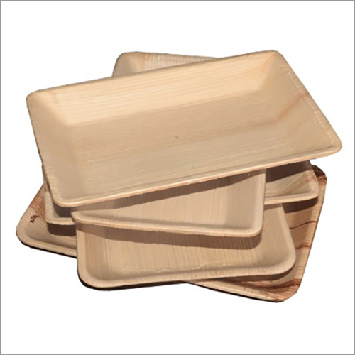Areca Leaf Rectangle Plate - Areca Leaf Material, Various Sizes Available | Eco-Friendly, Ideal for Events and Parties, Compostable