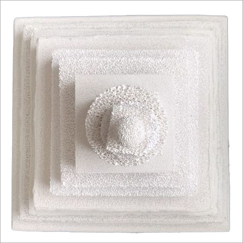 Alumina Foam Ceramic Filter Plate for casting