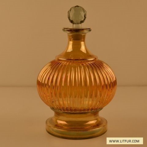 Very Beautiful Shape And Colourful Glass Decanter
