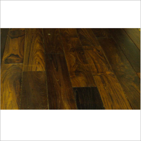 Dark Teak Finish Flooring