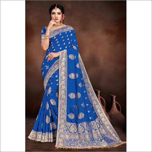 Banarasi Viscose Printed Saree