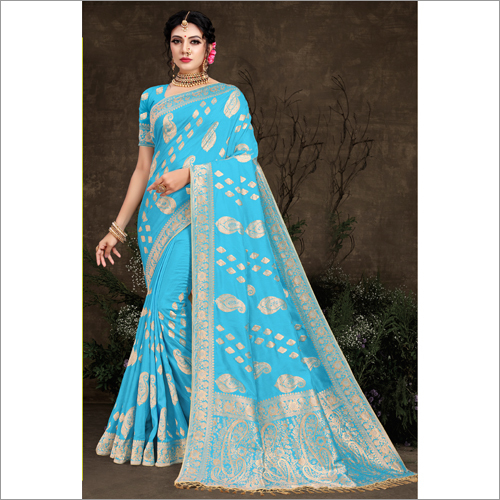 Banarasi Fancy Viscose Ladies Saree