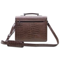 Croco Leather Laptop Bags