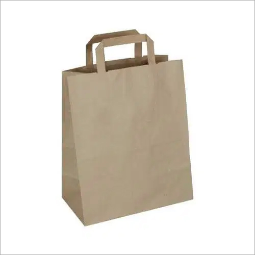 Flat Handle Paper Bag By NARSHIMA ENTERPRISE