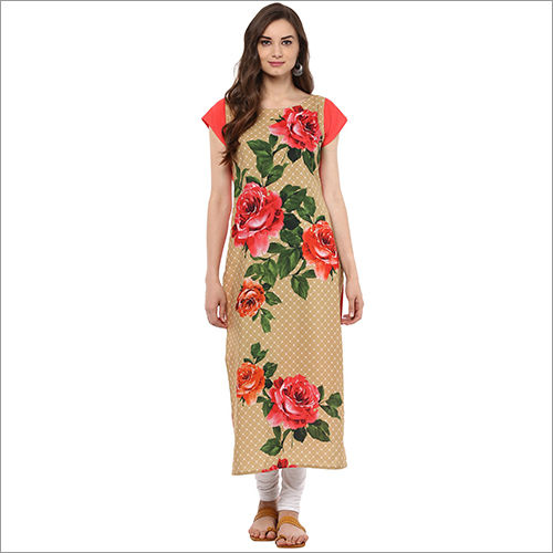 Ladies Digital Printed Fancy Kurti