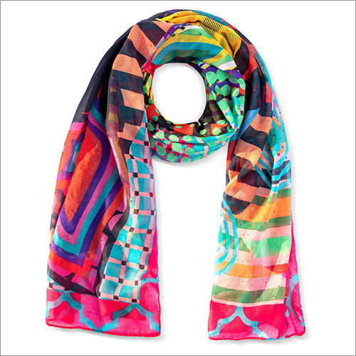 Digital Printed Fancy Scarf