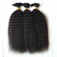 Brazilian Kinky Straight Bulk Human Hair