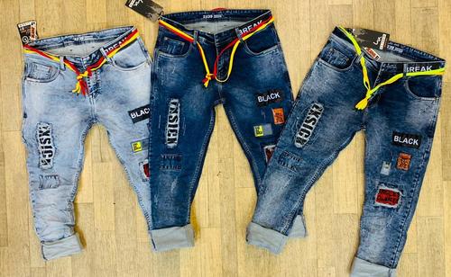 Men's Faded Jeans