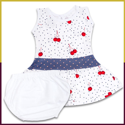 Sumix Dimble Baby Girl Frock Age Group: 0 - 18 Months