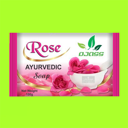 Rose Ayurveda Soap(Extruded Soap)