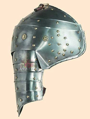 Steel B07Mkmqpz9 Medieval Pauldron Siege Warfare Armor Set 18G