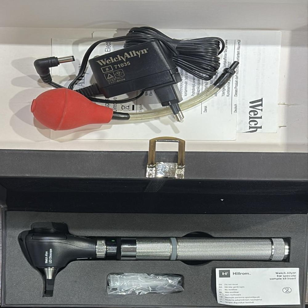 Otoscopes Welchallyn Rechargeable (Halogen And Led) - Material: Stainless Steel