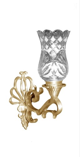 Brass Glass Sophiya Flower W-1