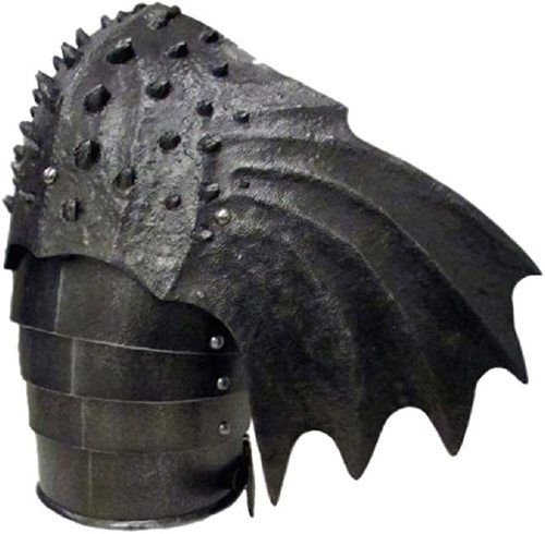 Steel B07Q79Jrpx Medieval Sca Pauldrons Knight Shoulder Protection Reenactor Body Equipment Buhurt Ready Arm Armor