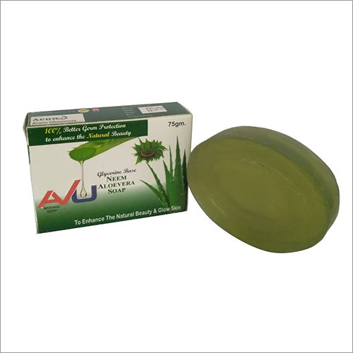 Green Glycerine Base Neem Soap