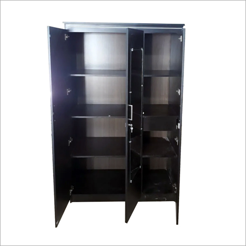 Wooden Multiple Rack Almirah Design: Cross